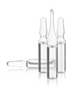 Medical ampoules isolated