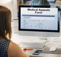 Medical Appeals Form Document Healthcare Concept Royalty Free Stock Photo