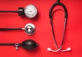 Medical background. Medical tools Royalty Free Stock Photo