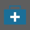medical bag. Vector illustration decorative design Royalty Free Stock Photo