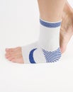 Medical bandage, foot support Royalty Free Stock Photo