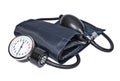 Medical blood pressure meter tonometer on white background Royalty Free Stock Photo