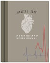 Medical book on cardiology