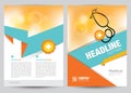 Medical Brochure Flyer Layout Template, A4 Size