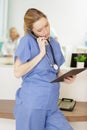 medical call center concept Royalty Free Stock Photo