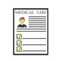 Medical card icon