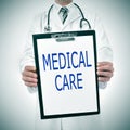 Medical care Royalty Free Stock Photo