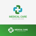 Medical Care Logo Royalty Free Stock Photo