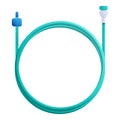 Medical catheter icon, cartoon style Royalty Free Stock Photo