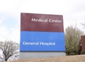 Medical Center and General Hospital Royalty Free Stock Photo