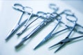 Medical clamps Royalty Free Stock Photo