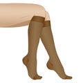 Medical compression hosiery Royalty Free Stock Photo