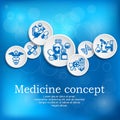 Medical concept Medicine vector illustration