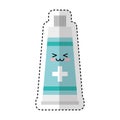 Medical cream character icon