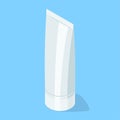 Medical cream gel tube.