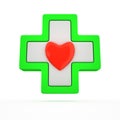 Medical cross Royalty Free Stock Photo