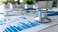 Healthcare Data Analysis Royalty Free Stock Photo
