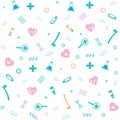 Medical Dentistry Stomatology Seamless Pattern