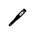 The medical digital thermometer icon, illustration, vector Royalty Free Stock Photo