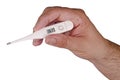 Medical digital thermometer Royalty Free Stock Photo