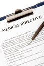 Medical directive document