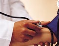 Medical doctor Holding stethoscope for checking health
