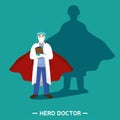 Medical doctor support heroe cape