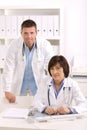 Medical doctors at office Royalty Free Stock Photo