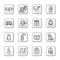 Medical Doodle Icons