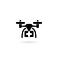 Medical Drone simple icon