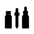 Medical drop bottle vector icon Royalty Free Stock Photo