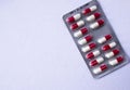 Medical drug pills blister pack
