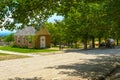 Medical emergency house in American Heritage Park