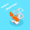 Medical equipment dental chair