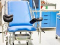 Medical equipment gynecological chair Royalty Free Stock Photo