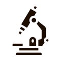 Medical Equipment Microscope Vector Icon Royalty Free Stock Photo