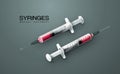 Medical equipment syringes