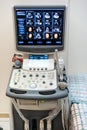 Medical equipments for ultrasonic diagnostics Royalty Free Stock Photo