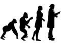 Medical Evolution Doctor Royalty Free Stock Photo