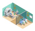 Medical Examination Isometric Composition