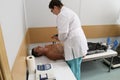 Medical examination at the recruitment center