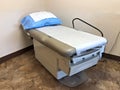 Medical Examination Table in a doctor`s office Royalty Free Stock Photo