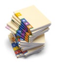 Medical Files Stack Royalty Free Stock Photo