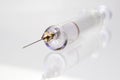 Medical glass syringe