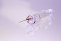 Medical glass syringe