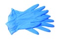 Medical gloves on white background Royalty Free Stock Photo
