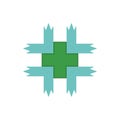 Medical Green Logo vector