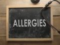 Medical and Health Care Concept, Allergies Royalty Free Stock Photo