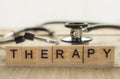 Medical and Health Care Concept, Therapy
