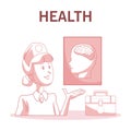 Medical health concept